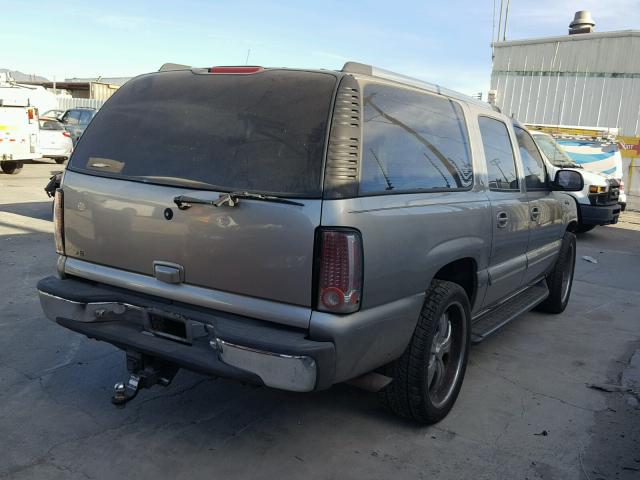 3GNEC16T41G153411 - 2001 CHEVROLET SUBURBAN C GRAY photo 4