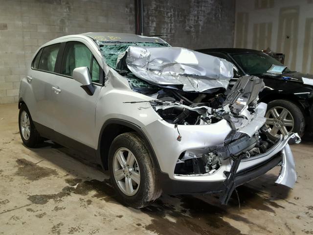 KL7CJNSB9HB101959 - 2017 CHEVROLET TRAX LS SILVER photo 1