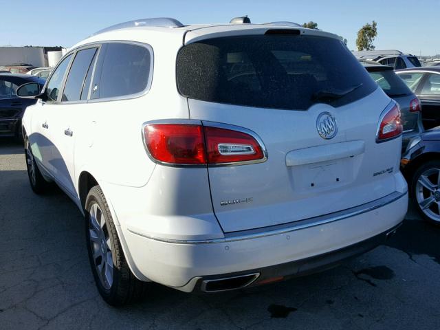 5GAKVCKD4GJ340057 - 2016 BUICK ENCLAVE WHITE photo 3