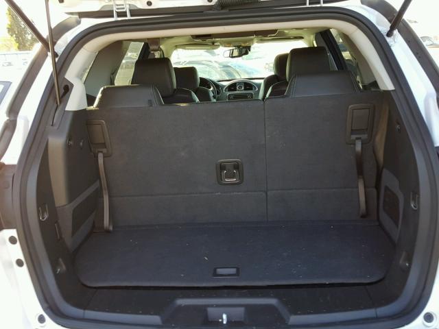 5GAKVCKD4GJ340057 - 2016 BUICK ENCLAVE WHITE photo 9