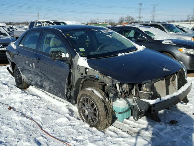 1NXBU40E89Z101742 - 2009 TOYOTA COROLLA BA GRAY photo 1