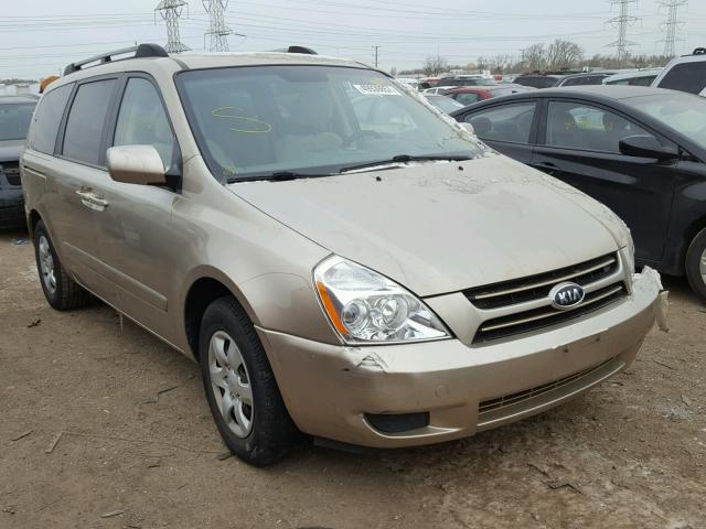 KNDMB233766066726 - 2006 KIA SEDONA EX GOLD photo 1