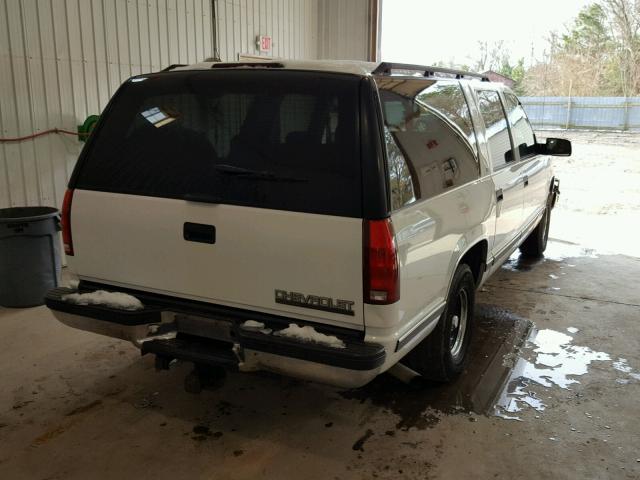 3GNEC16R5XG256544 - 1999 CHEVROLET SUBURBAN C WHITE photo 4