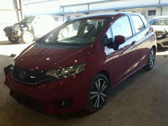 JHMGK5H79GX042867 - 2016 HONDA FIT EX RED photo 2