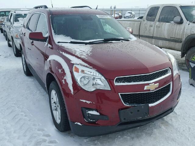 2GNFLEEK2C6235382 - 2012 CHEVROLET EQUINOX LT RED photo 1