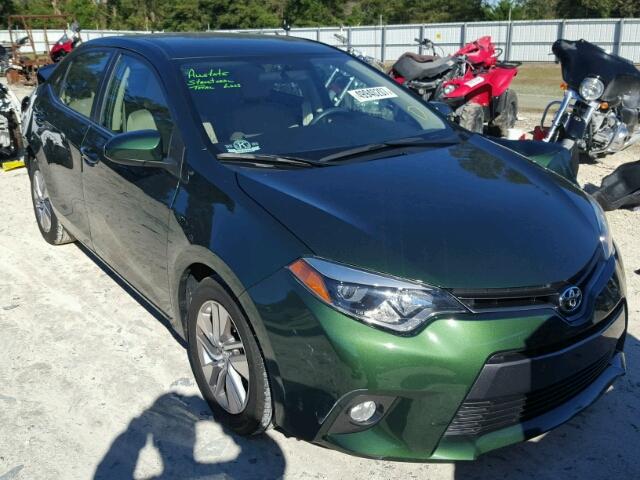 2T1BPRHE3GC572415 - 2016 TOYOTA COROLLA EC GREEN photo 1