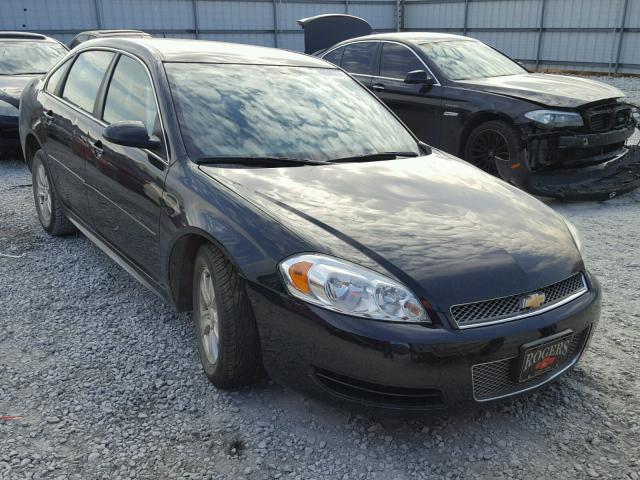 2G1WF5E31D1250021 - 2013 CHEVROLET IMPALA LS BLACK photo 1