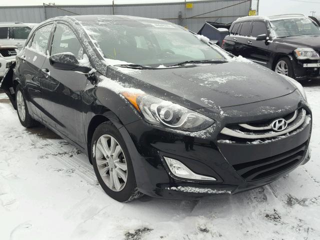 KMHD35LE0DU152058 - 2013 HYUNDAI ELANTRA GT BLACK photo 1