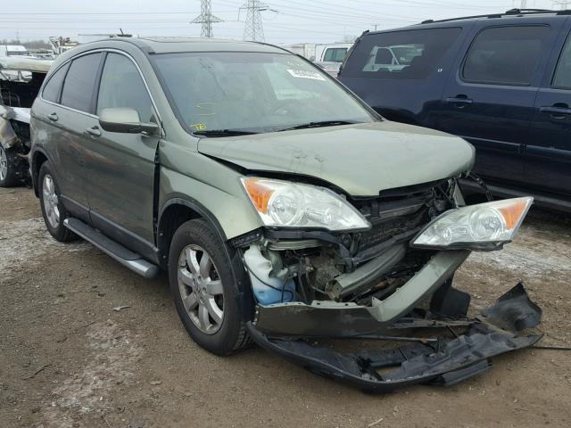 5J6RE48779L000889 - 2009 HONDA CR-V EXL GREEN photo 1