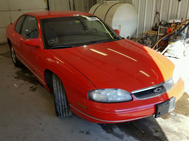 2G1WW12MXX9285040 - 1999 CHEVROLET MONTE CARL წითელი ფოტო 1