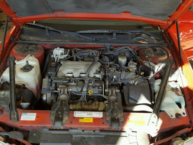 2G1WW12MXX9285040 - 1999 CHEVROLET MONTE CARL წითელი ფოტო 7