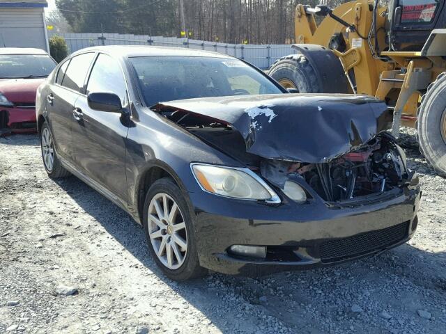 JTHCH96S760005853 - 2006 LEXUS GS GENERAT BLACK photo 1