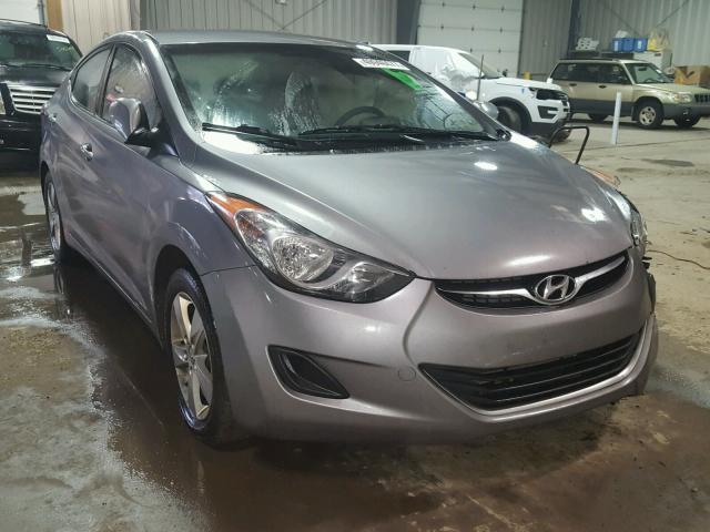 KMHDH4AEXBU147977 - 2011 HYUNDAI ELANTRA GL GRAY photo 1