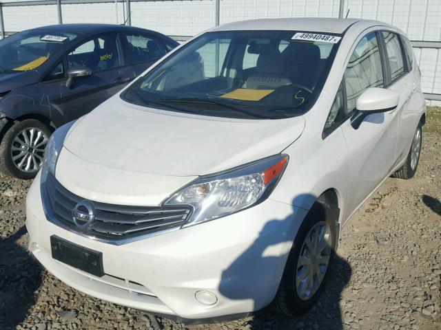 3N1CE2CP5FL355408 - 2015 NISSAN VERSA NOTE WHITE photo 2