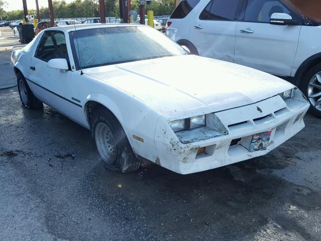 1G1AP8721DN135625 - 1983 CHEVROLET CAMARO WHITE photo 1