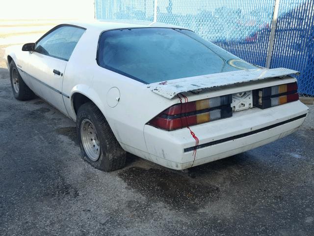 1G1AP8721DN135625 - 1983 CHEVROLET CAMARO WHITE photo 3