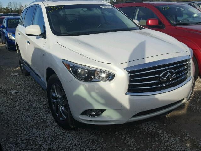 5N1AL0MN3EC517747 - 2014 INFINITI QX60 WHITE photo 1