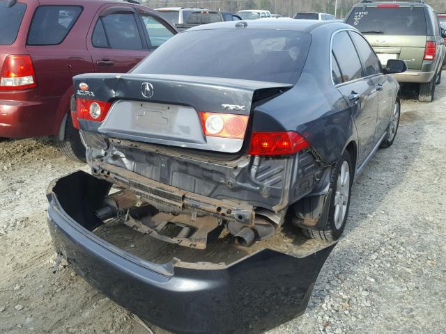 JH4CL96865C007593 - 2005 ACURA TSX GRAY photo 4