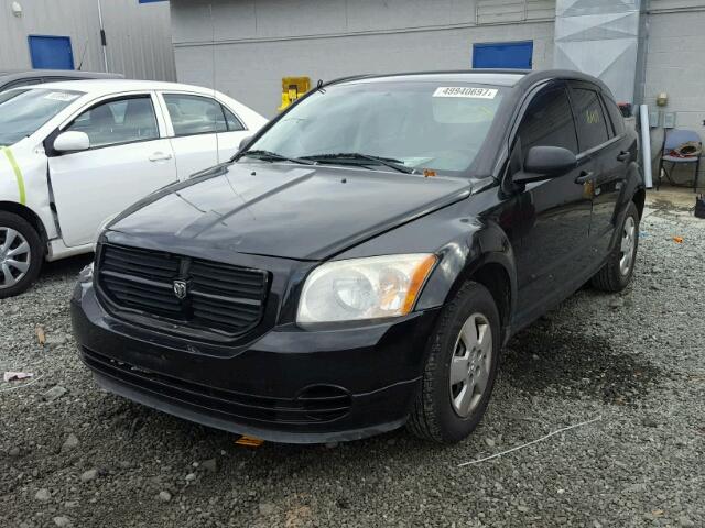 1B3HB28B57D301883 - 2007 DODGE CALIBER BLACK photo 2