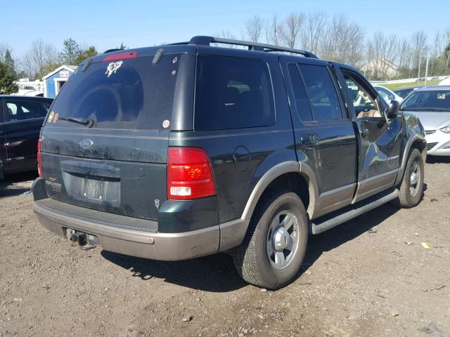 1FMZU74W12ZA61144 - 2002 FORD EXPLORER E GREEN photo 4