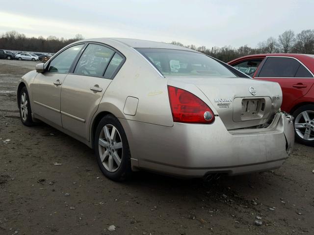 1N4BA41EX5C869840 - 2005 NISSAN MAXIMA SE GOLD photo 3