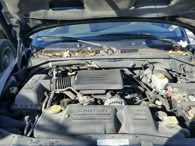 1B4HS28N91F557462 - 2001 DODGE DURANGO BLUE photo 7