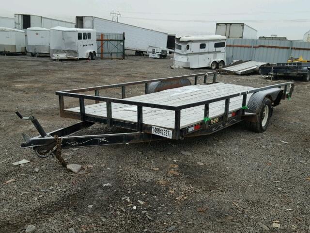 5F7US18283U000711 - 2003 UTILITY TRAILER BLACK photo 2