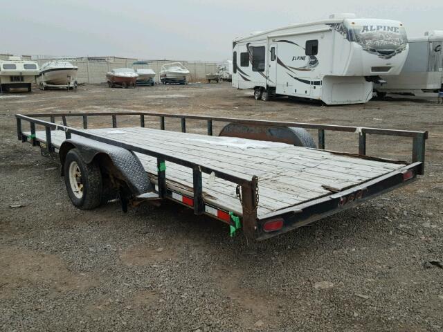 5F7US18283U000711 - 2003 UTILITY TRAILER BLACK photo 3