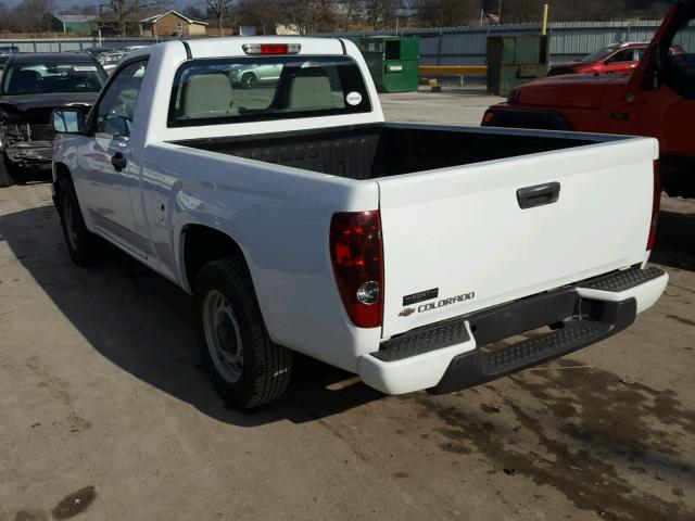 1GCCSBF94C8154743 - 2012 CHEVROLET COLORADO WHITE photo 3