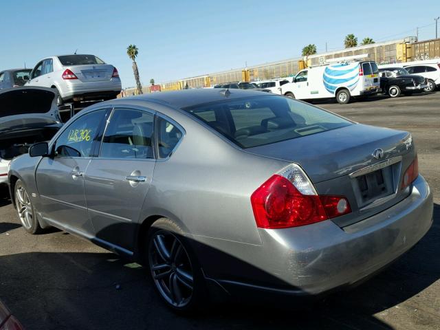 JNKBY01EX6M206986 - 2006 INFINITI M45 BASE GRAY photo 3