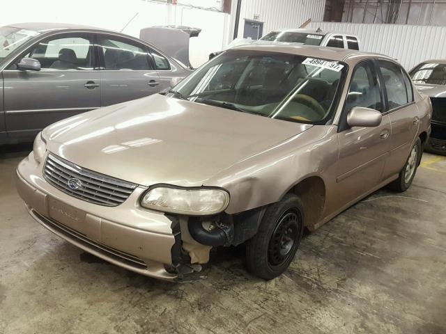1G1NE52M5X6273388 - 1999 CHEVROLET MALIBU LS GOLD photo 2