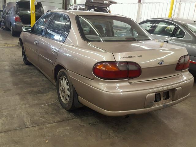 1G1NE52M5X6273388 - 1999 CHEVROLET MALIBU LS GOLD photo 3