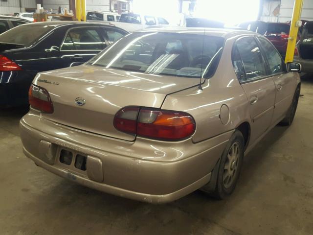 1G1NE52M5X6273388 - 1999 CHEVROLET MALIBU LS GOLD photo 4