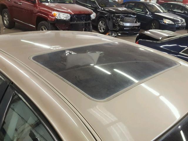 1G1NE52M5X6273388 - 1999 CHEVROLET MALIBU LS GOLD photo 9