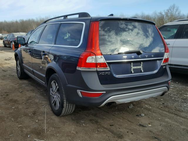 YV440MBK0F1221377 - 2015 VOLVO XC70 T5 BLUE photo 3