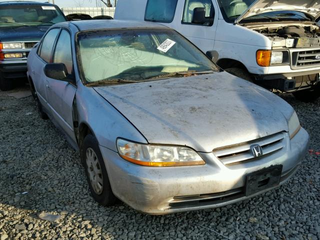 1HGCF86602A139257 - 2002 HONDA ACCORD VAL SILVER photo 1