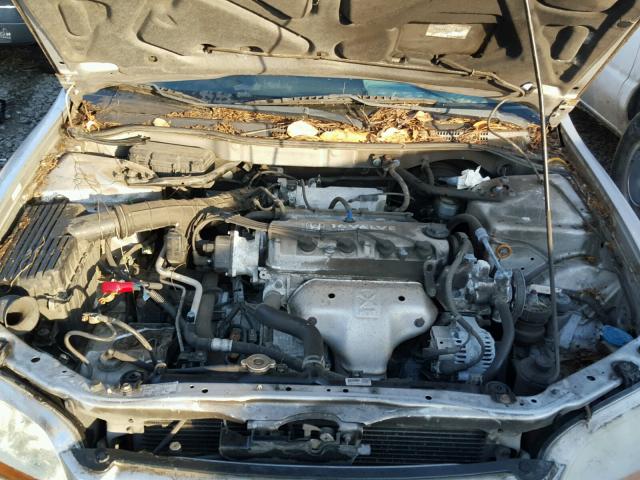 1HGCF86602A139257 - 2002 HONDA ACCORD VAL SILVER photo 7