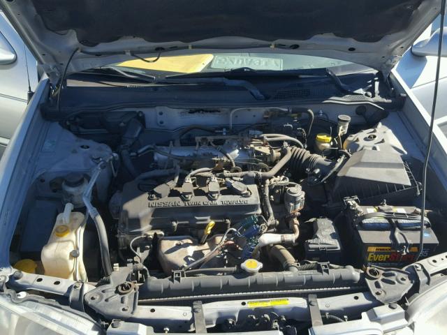 3N1CB51D72L682390 - 2002 NISSAN SENTRA XE SILVER photo 7