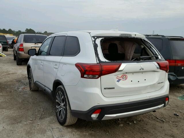 JA4AD2A34HZ034988 - 2017 MITSUBISHI OUTLANDER WHITE photo 3