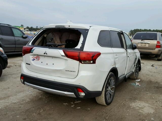 JA4AD2A34HZ034988 - 2017 MITSUBISHI OUTLANDER WHITE photo 4