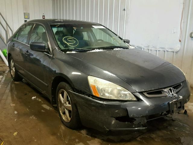 1HGCM56714A147237 - 2004 HONDA ACCORD EX GRAY photo 1