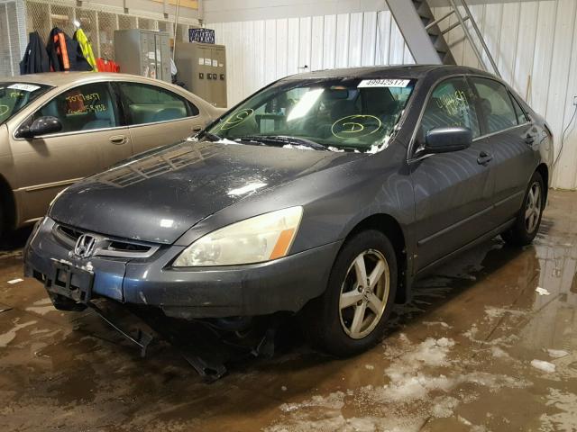 1HGCM56714A147237 - 2004 HONDA ACCORD EX GRAY photo 2