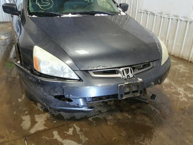 1HGCM56714A147237 - 2004 HONDA ACCORD EX GRAY photo 9