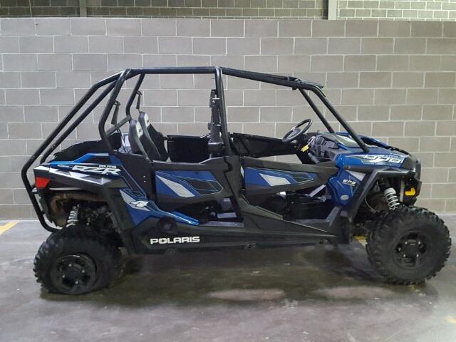 4XAVCE871GB325306 - 2016 POLARIS RZR 4 900 BLUE photo 1