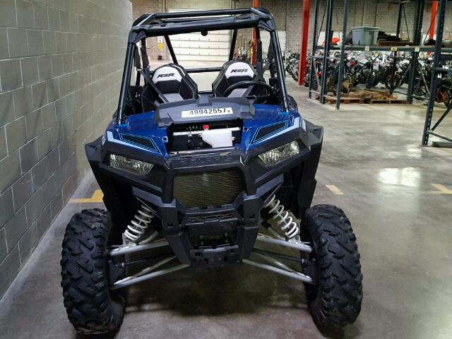 4XAVCE871GB325306 - 2016 POLARIS RZR 4 900 BLUE photo 2