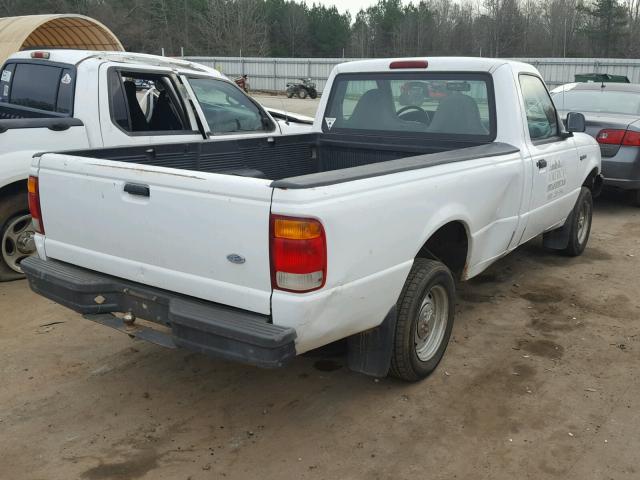 1FTYR10CXXTA93434 - 1999 FORD RANGER WHITE photo 4