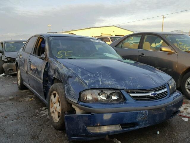 2G1WH52K539160134 - 2003 CHEVROLET IMPALA LS BLUE photo 1