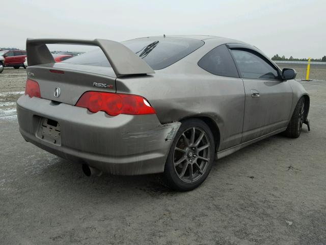 JH4DC53074S003102 - 2004 ACURA RSX TYPE-S BROWN photo 4