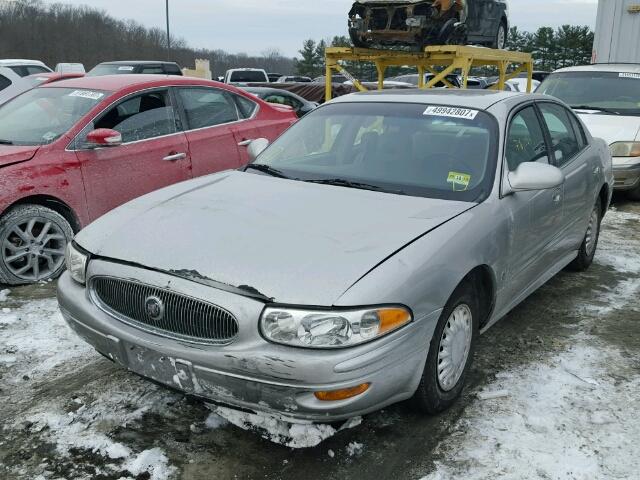 1G4HP52K844164214 - 2004 BUICK LESABRE CU SILVER photo 2