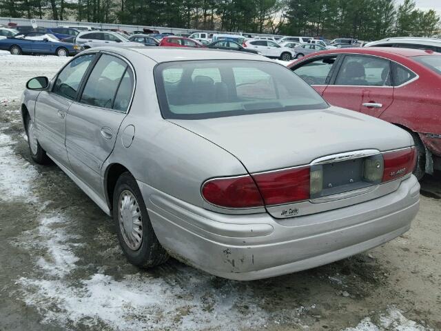 1G4HP52K844164214 - 2004 BUICK LESABRE CU SILVER photo 3